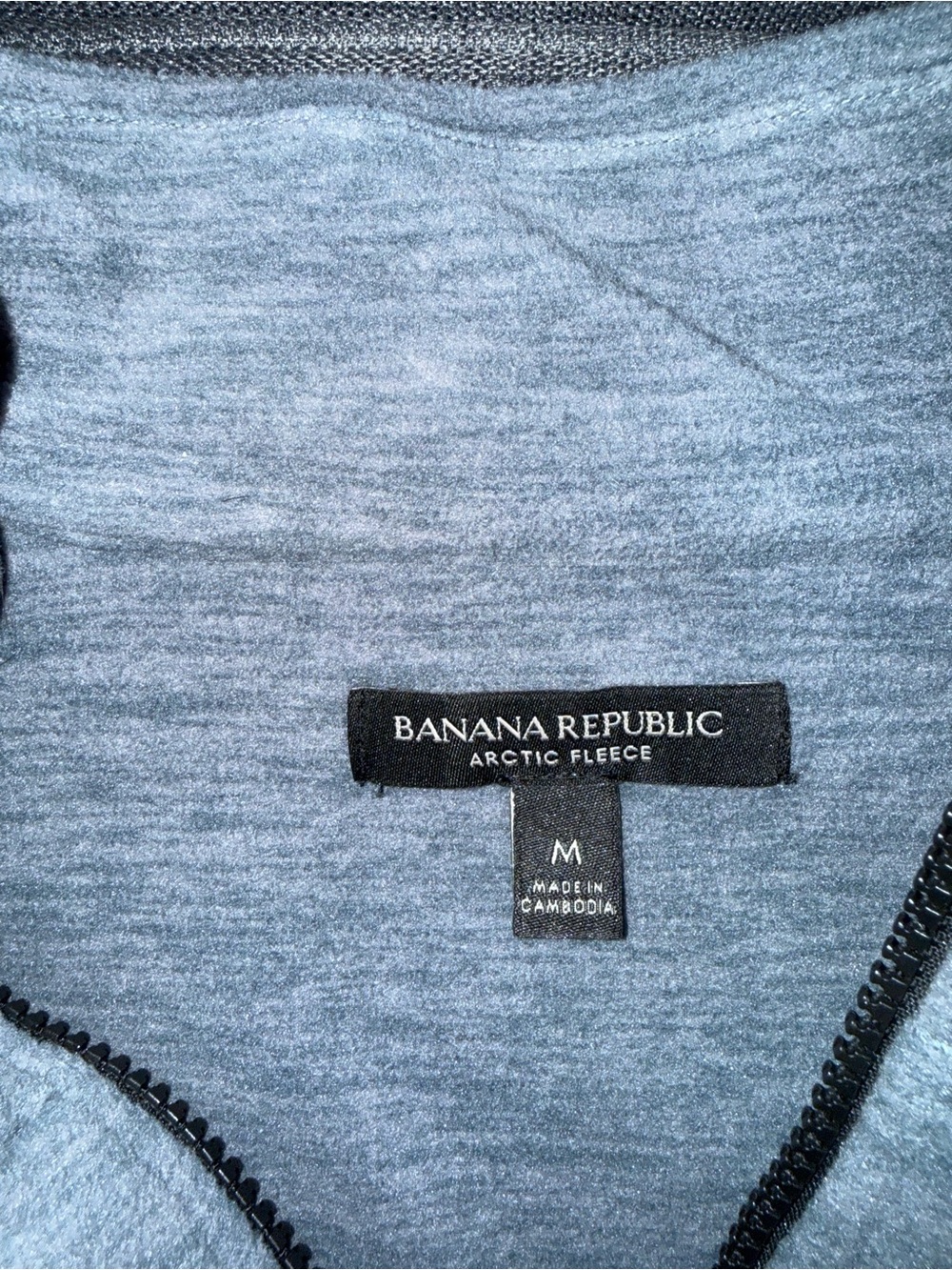 Banana Republic Men's Light blue Full-Zip Sweater Jacket - Picture 2 of 3